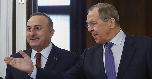 Moskova'da tarihi görüşme! Bakan Çavuşoğlu, Rus mevkidaşı Lavrov ile buluştu
