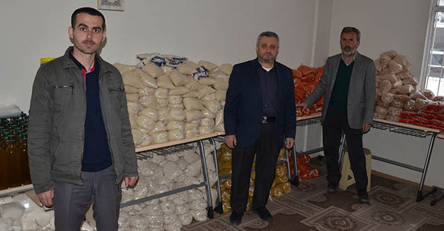 “İmkânı olan kardeşlerimiz ikram ediyor ihtiyacı olan kardeşlerimize de ikram ediliyor”