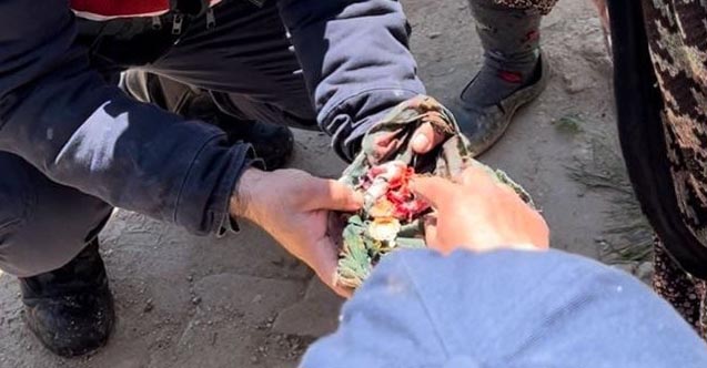 Küle dönen evde bulunan ziynet eşyaları sahibine teslim edildi