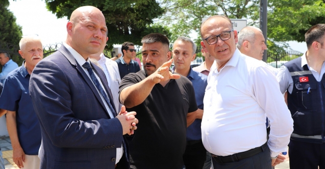 Başkan Çetin Akın ve Genel Sekreter Yardımcısı Öztozlu’dan İnceleme Turu