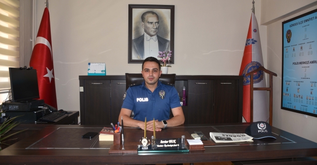 Gördes'in Yeni Emniyet Amiri Serdar Kılıç Göreve Başladı