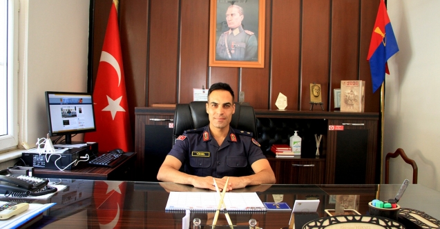 Kula'nın yeni Jandarma Komutanı Üsteğmen Yüksel Göreve Başladı