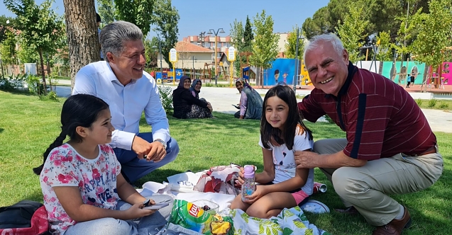 Soma Millet Bahçesi Vatandaşın Hizmetine Sunuldu