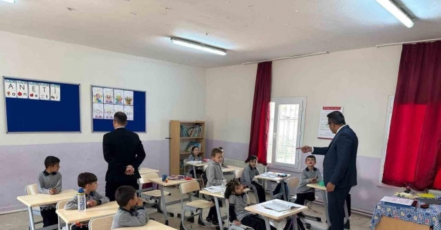 Kaymakam Dalak’tan okullarda inceleme