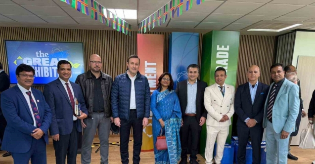 Muradiye OSB Başkanı Kıvırcık’ın İngiltere ziyareti yabancı basında