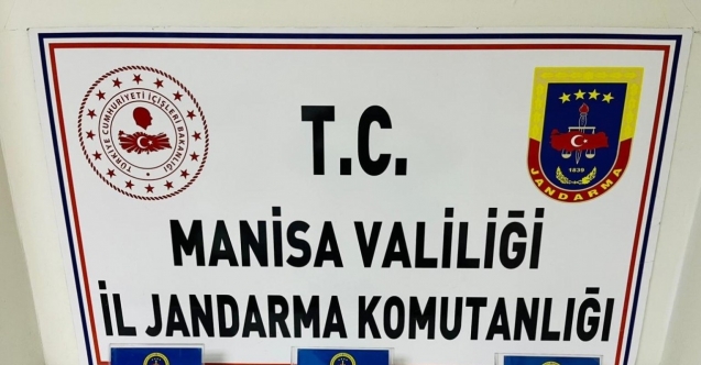 Salihli’de şüpheliden ruhsatsız tabanca ve mermi çıktı
