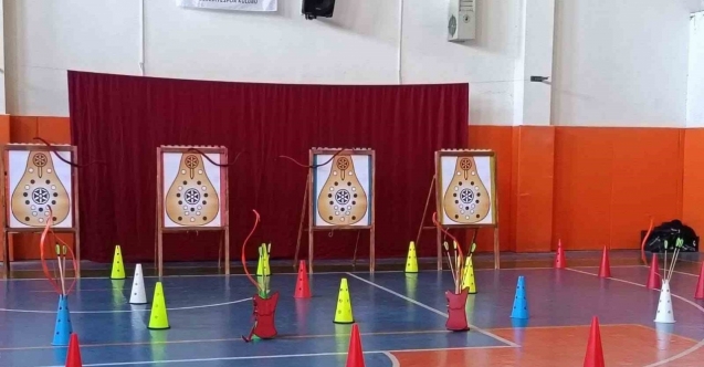 Sarıgöllü gençler ve çocukların ilgi alanı okçuluk sporu