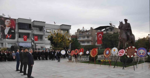 Manisa ilçelerinde 10 Kasım Atatürk’ü anma programları