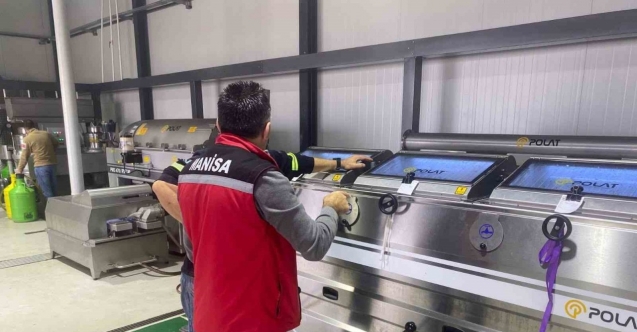 Sarıgöl’de zeytinyağı üretim tesislerine denetim