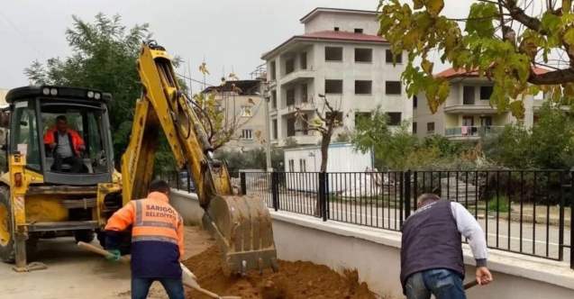 Sarıgöl’ün en büyük okulu yeni çehresine kavuştu