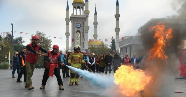 Yunusemre’de deprem tatbikatı