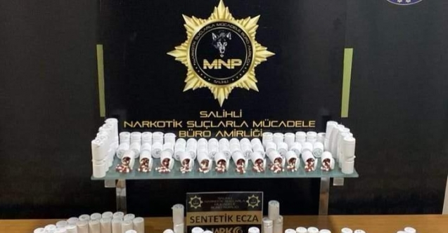 Manisa’da zehir tacirlerine geçit yok: 11 bin uyuşturucu hap ele geçirildi