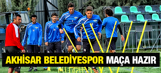 AKHİSAR BELEDİYESPOR ANTALYA MAÇINA HAZIR