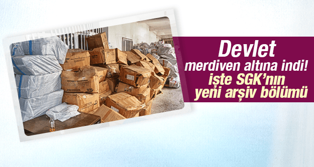 DEVLET MERDİVEN ALTINA İNDİ