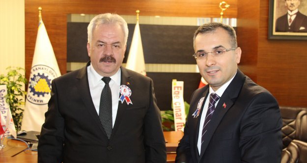 MTSO BAŞKANI ADNAN ERBİL'E ÖNEMLİ ZİYARET