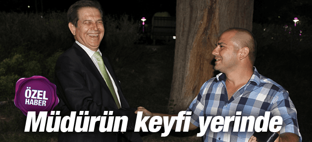 TAYFUR ERDAL CEREN'İN KEYFİ YERİNDE