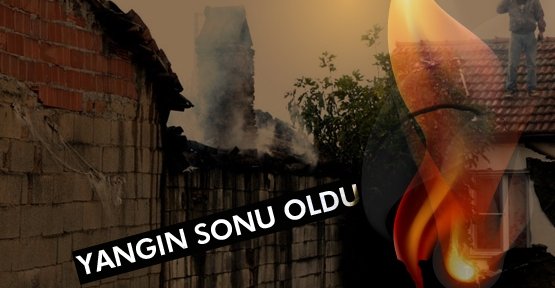 Yaşlı Kadın Çıkan Yangın'da Öldü!