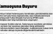 Somaspor’dan, PFDK’ya sevk edilen futbolcularıyla ilgili açıklama