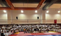 Salihli’de 250 judocu kemer sınavında ter döktü