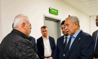 Bülent Arınç’tan Başkan Durbay’a yoğun bakımda ziyaret