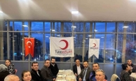 Kaymakam Dalak kurum amirleriyle Kızılay’ın iftarında vatandaşlarla buluştu