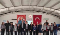Dereceye giren öğrenciler ödüllerine kavuştu