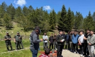 Demirci’de geleceğin ormancıları sahaya indi