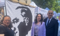 Manisa’da 7 bin 600 motifli Atatürk portresi sergiye damga vurdu