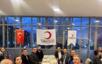 Kaymakam Dalak kurum amirleriyle Kızılay’ın iftarında vatandaşlarla buluştu