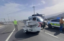 Manisa’da iki otomobil çarpıştı: 2’si çocuk 5 yaralı