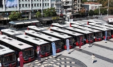 Büyükşehir Belediyesi Ulaşım Filosuna 15 Yeni Otobüs Daha Katıldı