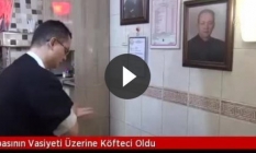 Manisa'nın diplomalı köftecisi