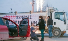 KAMYONLA EVLENME TEKLİFİ