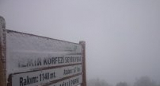 SPİL'E YILIN İLK KARI DÜŞTÜ