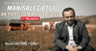 2011'DE AK PARTİ REKLAMLARINDA OYNAYAN ÇİFTÇİ DE AK PARTİ'Yİ BIRAKTI