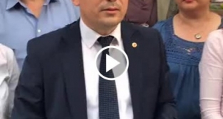 İYİ Parti Manisa Milletvekili adayı Hasan Eryılmaz standın hukuksuzca yıkılmaya çalışılmasını çok sert dille eleştirdi