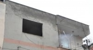 KÖMÜR SOBASI BOMBA GİBİ PATLADI