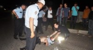 Otomobilin çarptığı polis yaşamını kaybetti