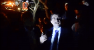 ÖMER FARUK ÇELİK OLAY BÖLGESİNDE AÇIKLAMALARDA BULUNDU