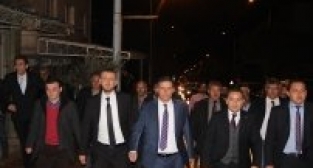 HASAN ERYILMAZ GÖRDES'TE MİLLETVEKİLİ GİBİ KARŞILANDI