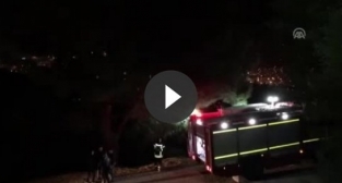 Spil'de aracıyla uçuruma yuvarlandı