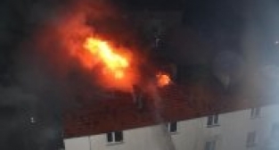 ÖGRENCİ YURDUNDA YANGIN ÇIKTI