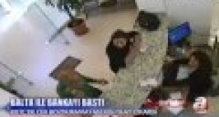 Banka'ya Balta ile Gitti