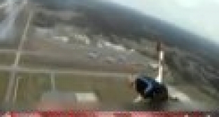 Gösteri böyle bitti akrobat kadın ve pilot öldü