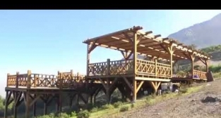 Spil'e 9 adet seyir terası yapılıyor