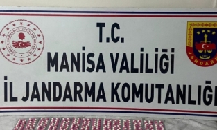 Salihli’de uyuşturucu sevkiyatına jandarma engel oldu