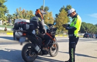 Manisa’da motosiklet denetimlerinde 716 sürücüye ceza