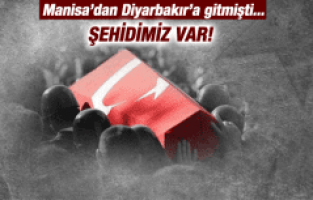 MANİSA’DAN DİYARBAKIR’A GİDEN ASKER ŞEHİT OLDU