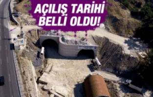 SABUNCUBELİ TÜNELİ 2017'DE AÇILIYOR