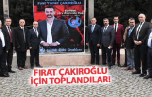SALİHLİ'DE FIRAT YILMAZ ÇAKIROĞLU ANILDI